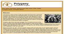 Desktop Screenshot of polygamy-faq.com